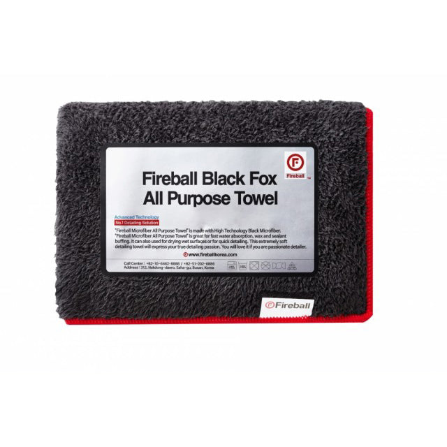 Fireball Black Fox All Purpose Towel
